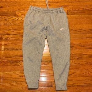 Nike light gray sweatpants